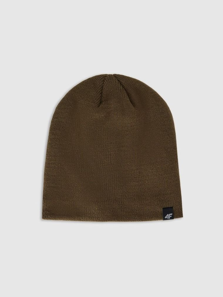 Czapka męska, brązowa, 4F