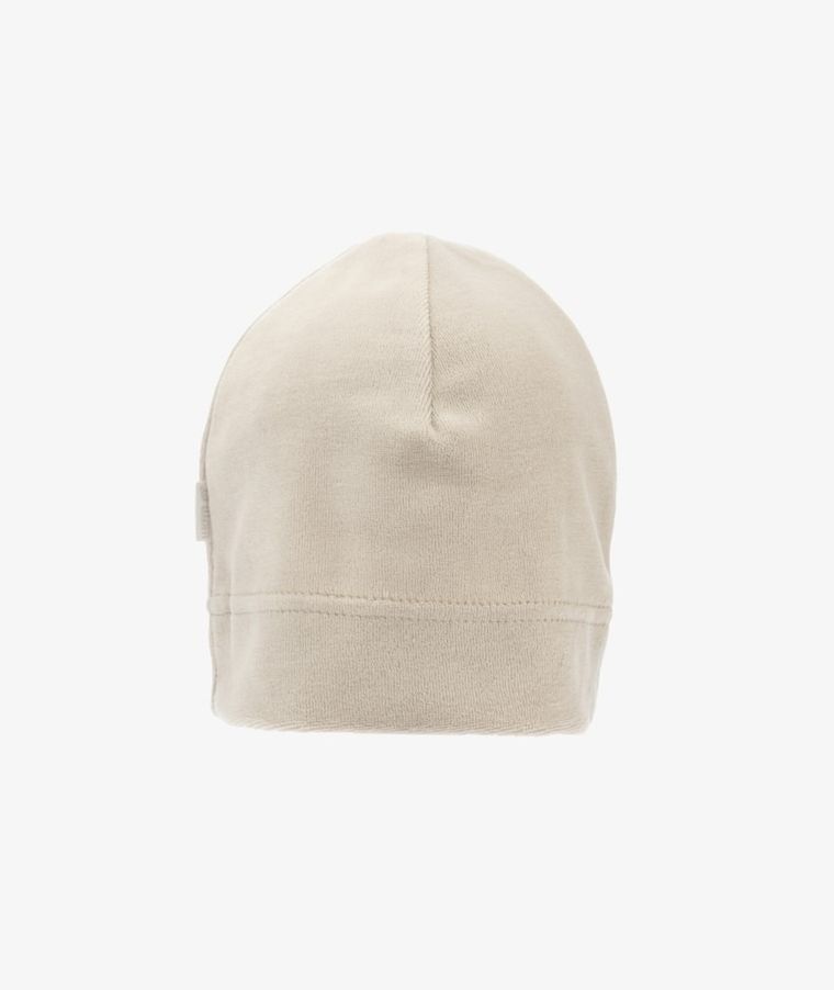 Czapka niemowlęca, beżowa, Iltom