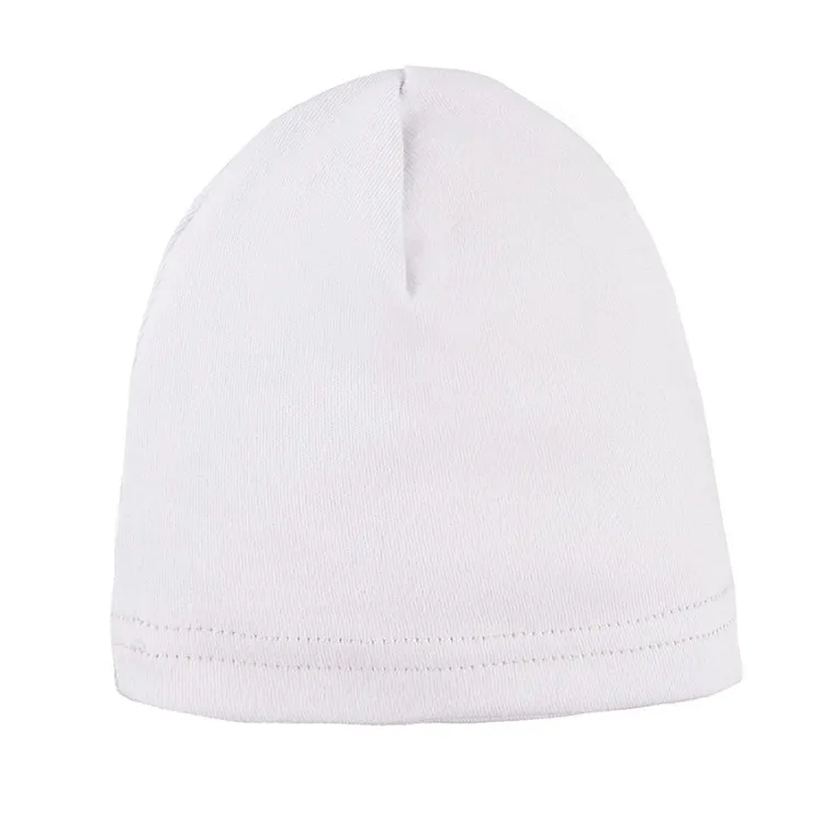 Czapka niemowlęca, biała, Eevi