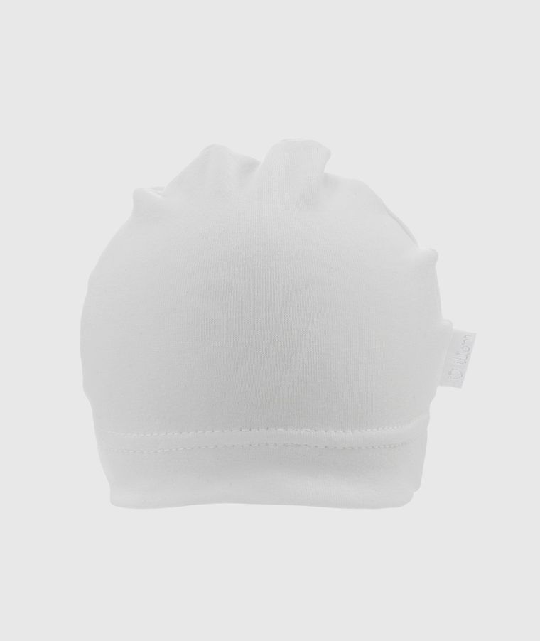 Czapka niemowlęca, biała, Iltom