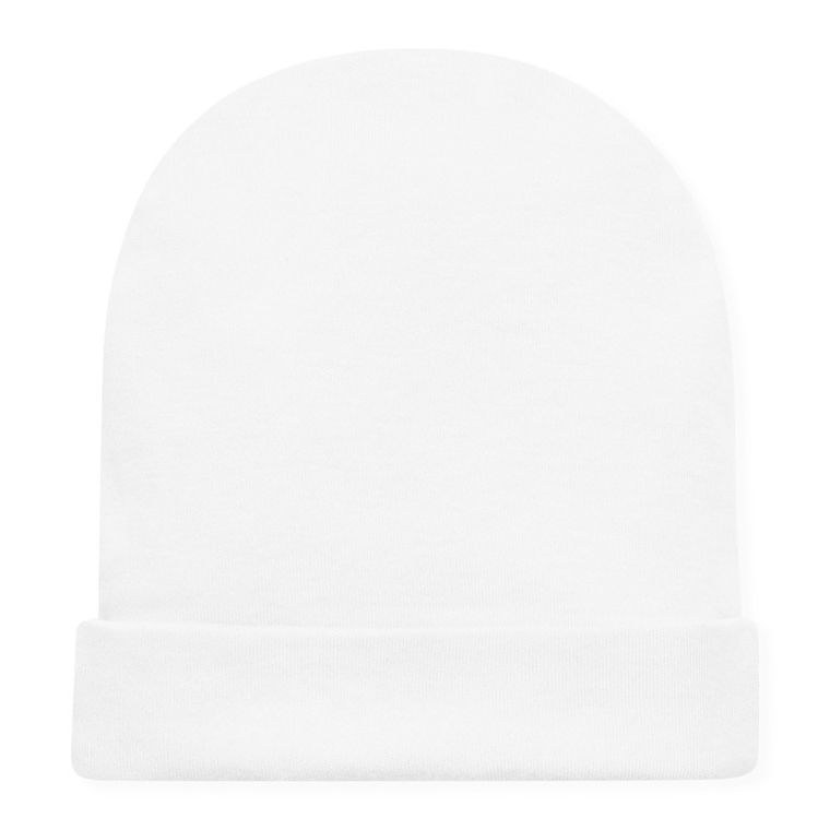 Czapka niemowlęca, biała, Pinokio