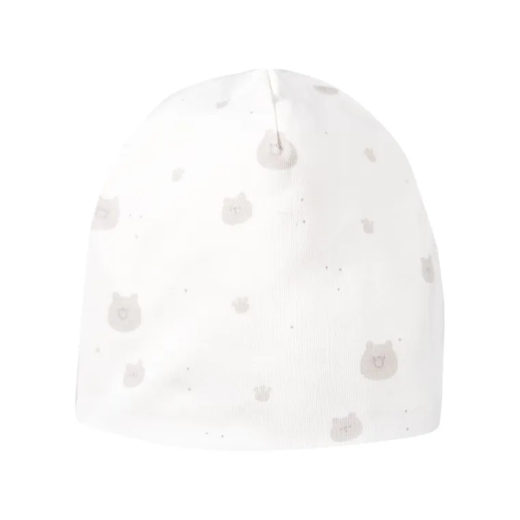 Czapka niemowlęca, ecru, Eevi