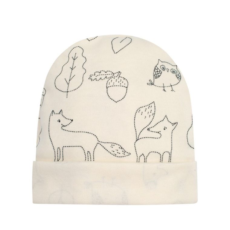 Czapka niemowlęca, ecru, Pinokio