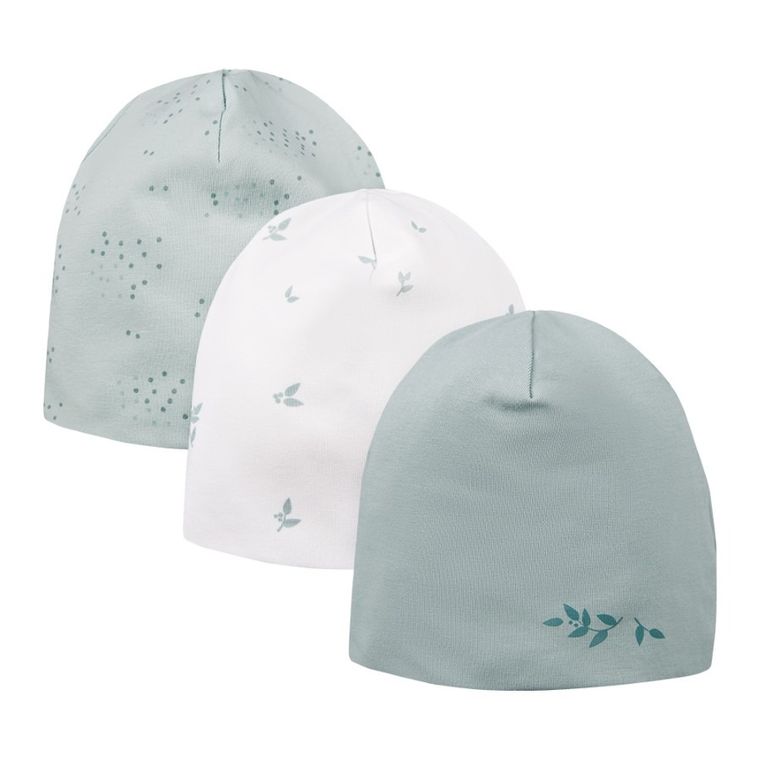 Czapka niemowlęca, mix, zestaw, 3 szt., Eevi