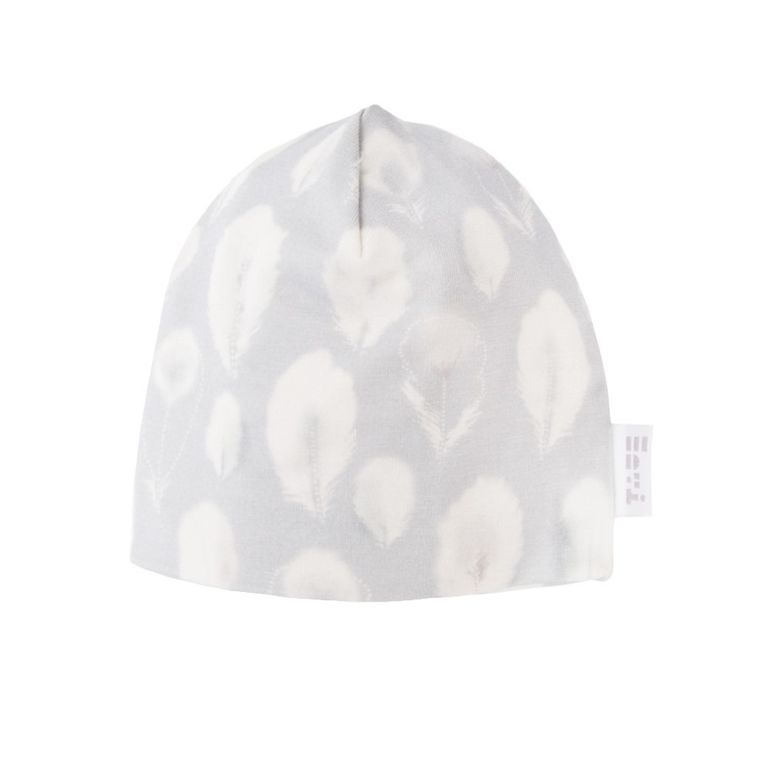 Czapka niemowlęca, szara, Bamboo, Eevi