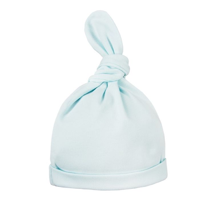 Czapka niemowlęca, turkusowa, Eevi