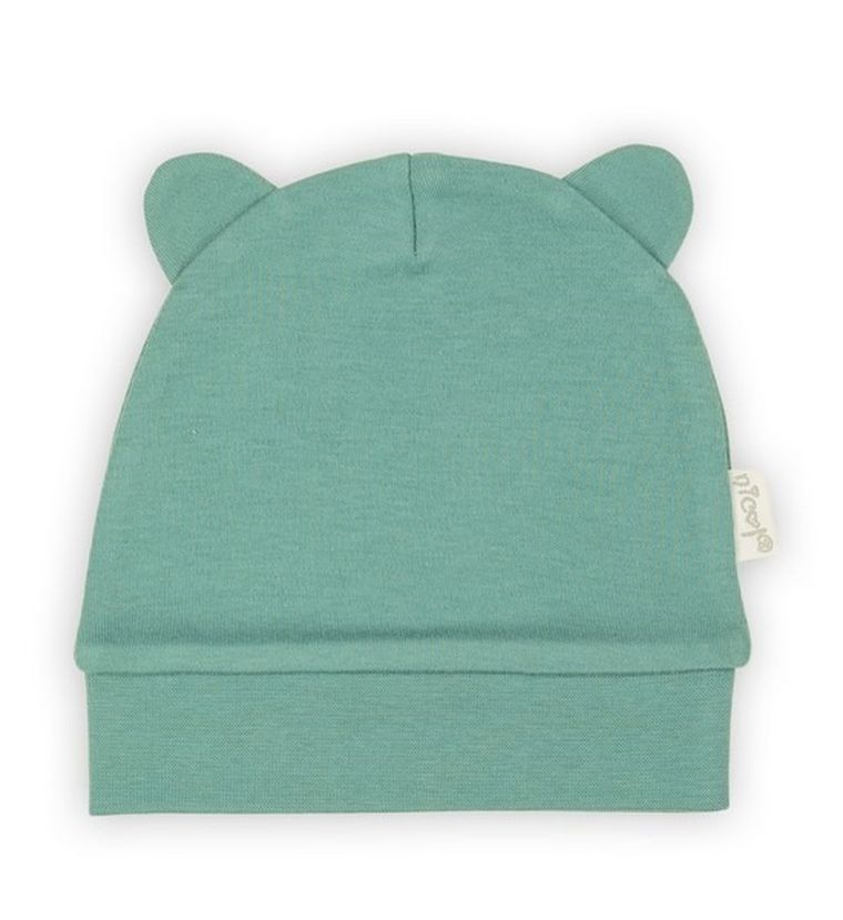 Czapka niemowlęca, zielona, Nicol