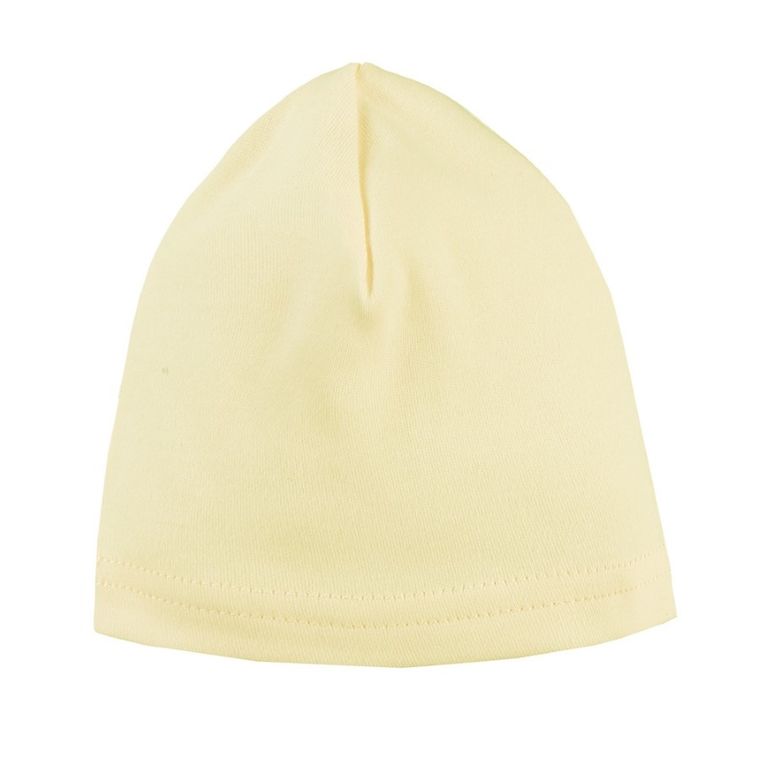 Czapka niemowlęca, żółta, Eevi