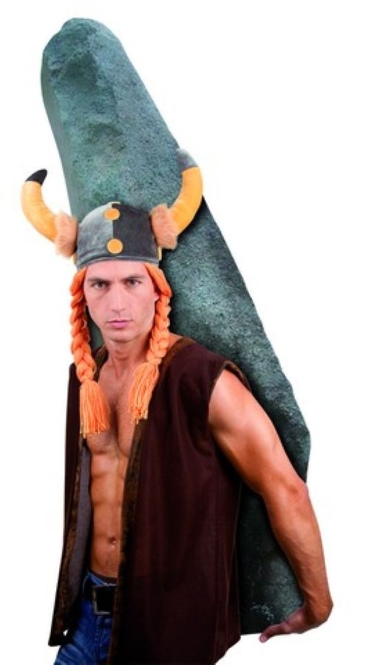 Czapka wikinga z warkoczami