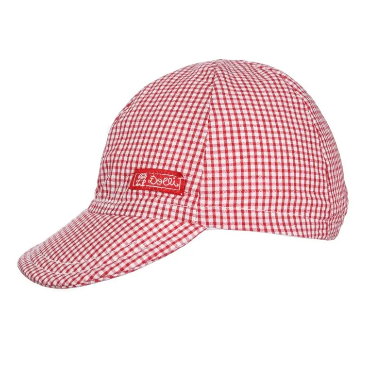 Czapka z daszkiem chłopięca, czerwona, Döll