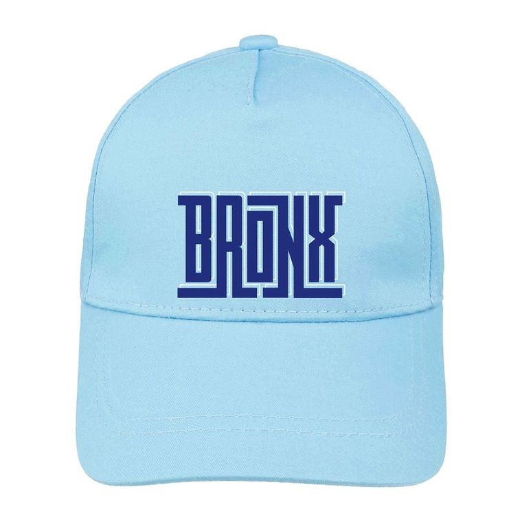 Czapka z daszkiem chłopięca, niebieska, Ambra