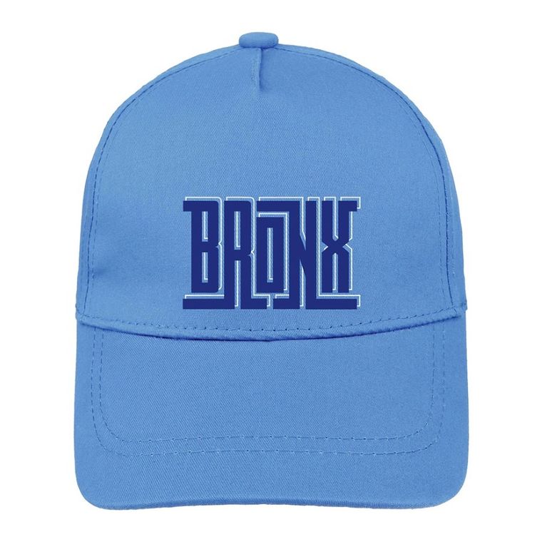 Czapka z daszkiem chłopięca, niebieska, Ambra