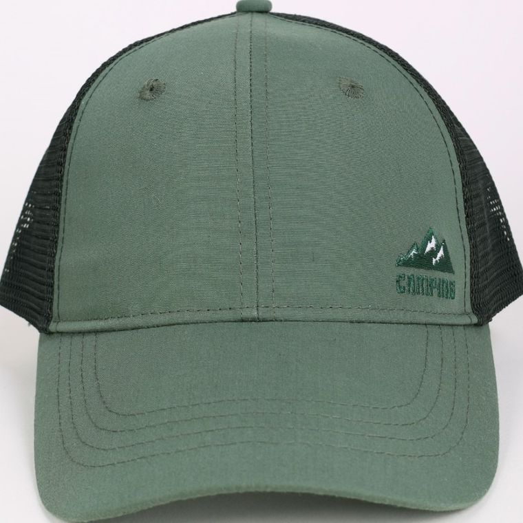 Czapka z daszkiem chłopięca, zielona, Yoclub