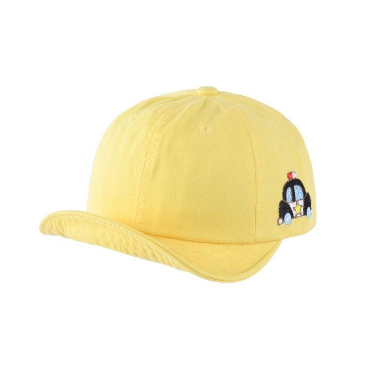 Czapka z daszkiem chłopięca, żółta, Be Snazzy