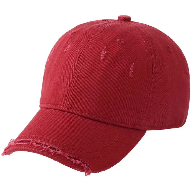 Czapka z daszkiem dziecięca, bordowa, Be Snazzy