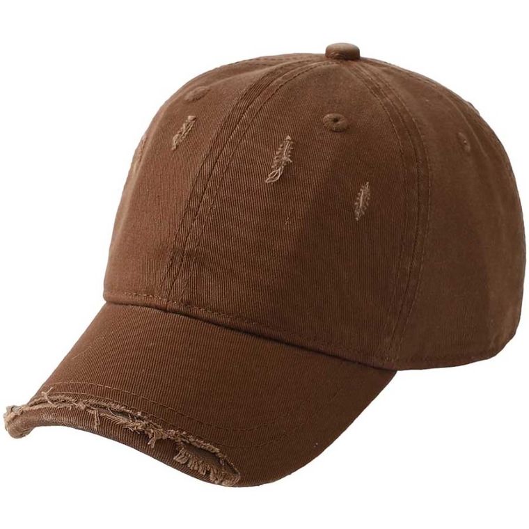 Czapka z daszkiem dziecięca, brązowa, Be Snazzy