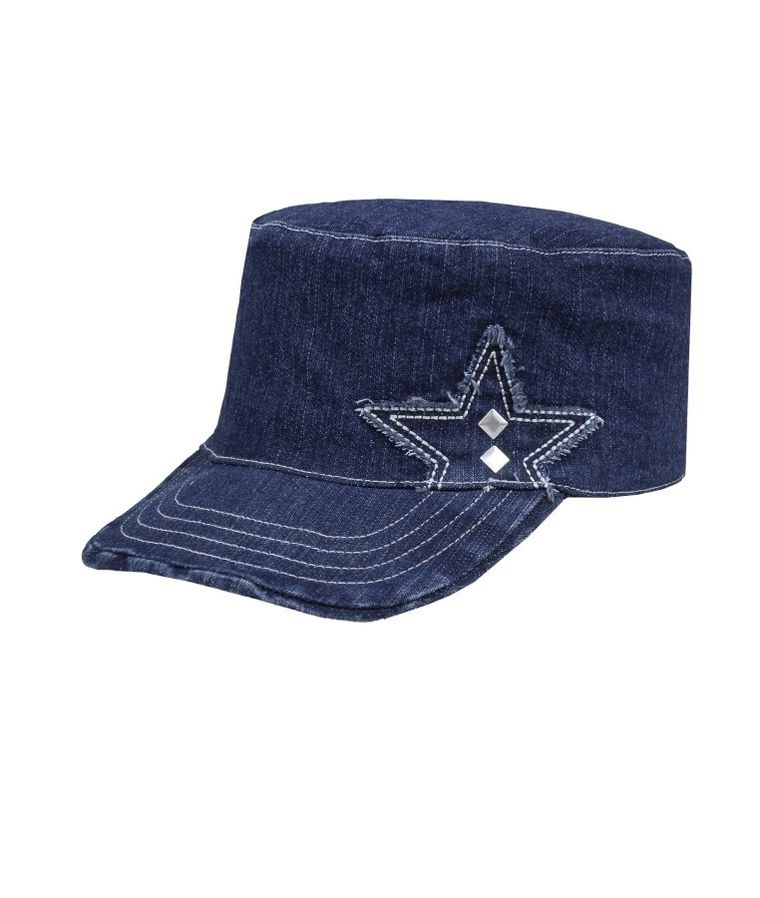 Czapka z daszkiem dziecięca, denim, Döll