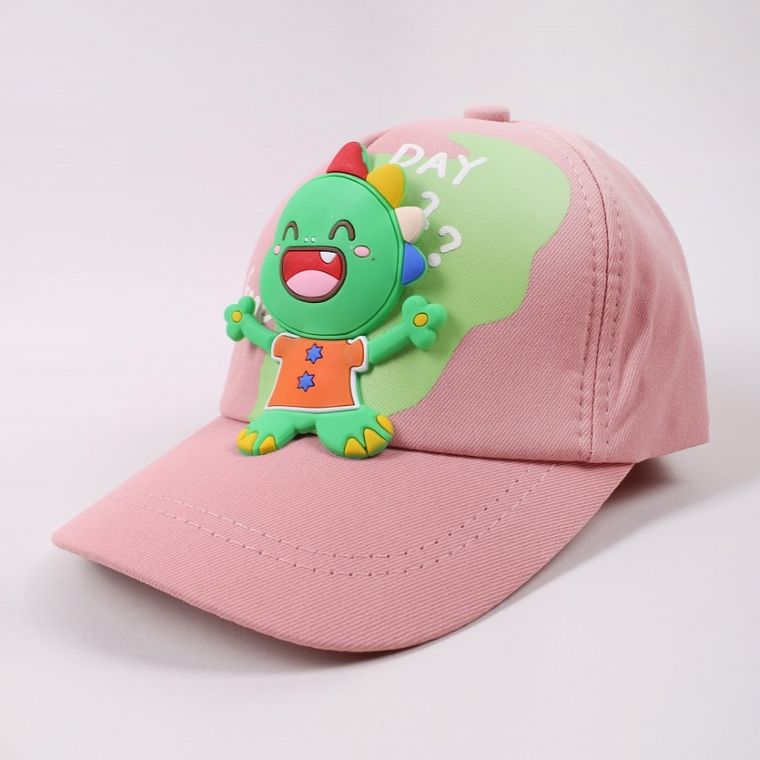 Czapka z daszkiem dziecięca, różowa, Yoclub