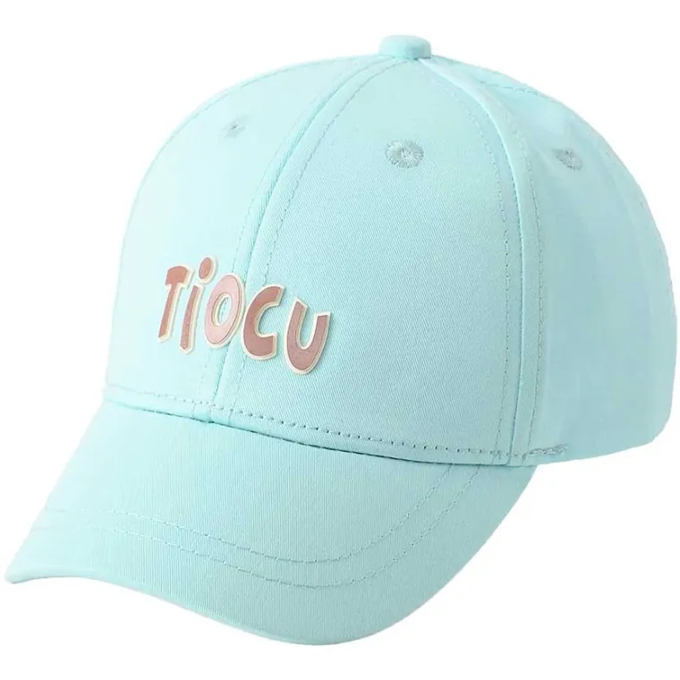 Czapka z daszkiem dziecięca, turkusowa, Be Snazzy