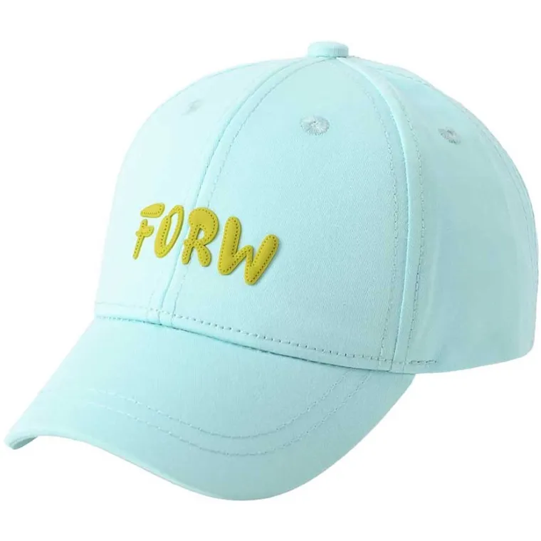 Czapka z daszkiem dziecięca, turkusowa, Be Snazzy