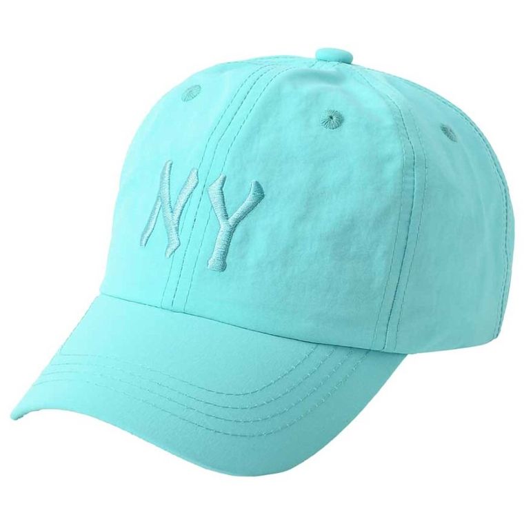 Czapka z daszkiem dziecięca, turkusowa, Be Snazzy