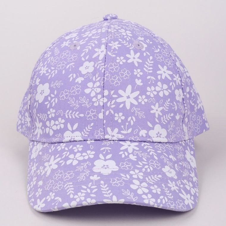 Czapka z daszkiem dziewczęca, fioletowa, Yoclub
