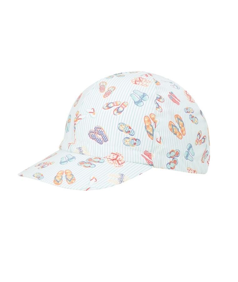 Czapka z daszkiem dziewczęca, mix, klapki, Döll