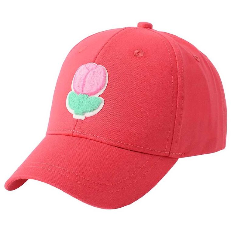 Czapka z daszkiem dziewczęca, różowa, Be Snazzy