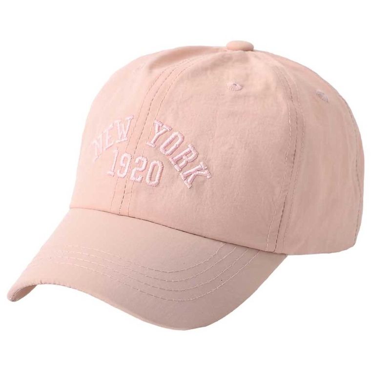 Czapka z daszkiem dziewczęca, różowa, Be Snazzy