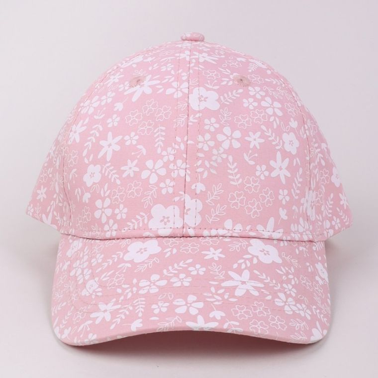 Czapka z daszkiem dziewczęca, różowa, Yoclub