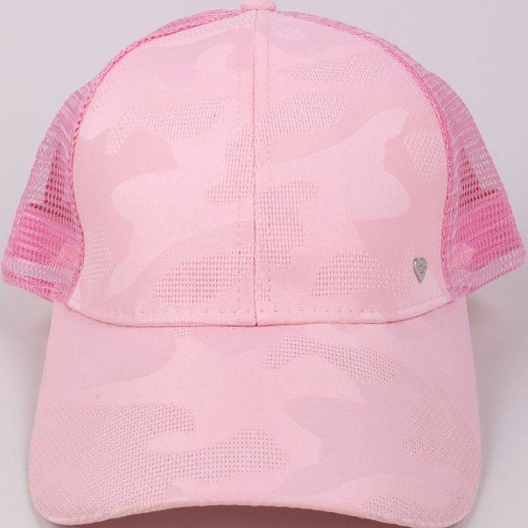 Czapka z daszkiem dziewczęca, różowa, Yoclub