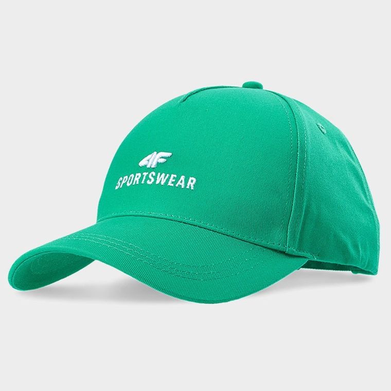 Czapka z daszkiem, unisex, zielona, 4F