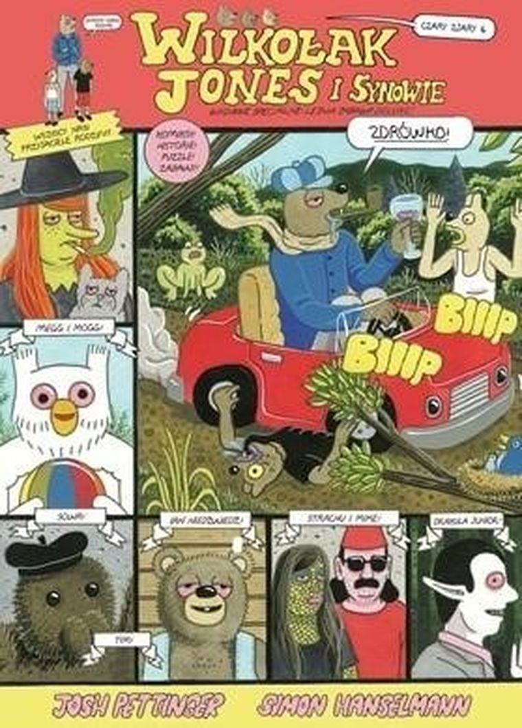 Czary zjary. Tom 6. Wilkołak Jones i synowie