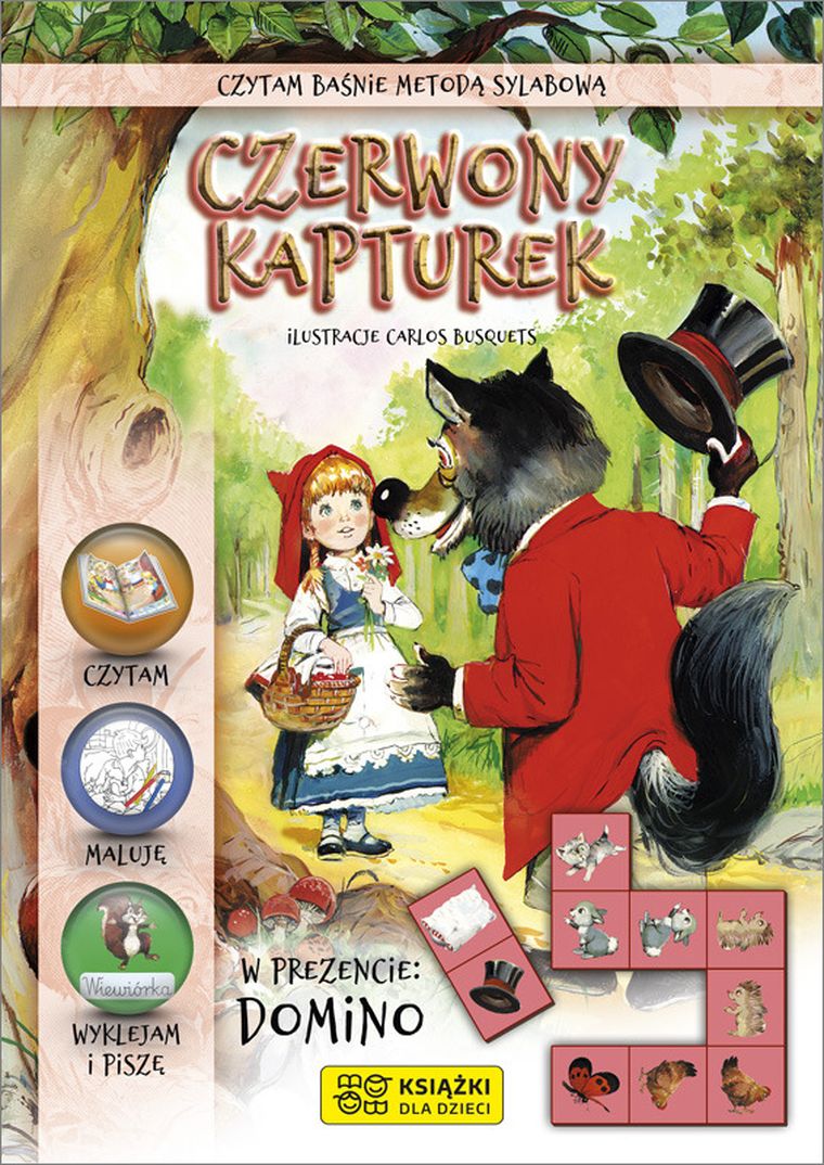 Czerwony kapturek + domino