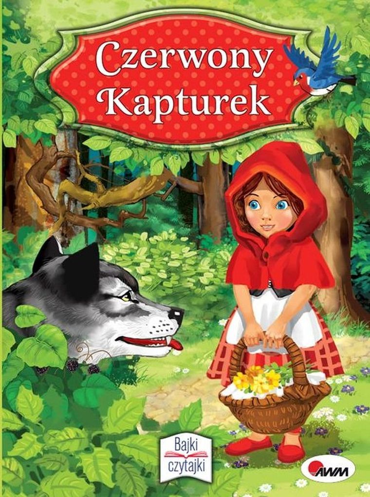 Czerwony kapturek. Bajki czytajki