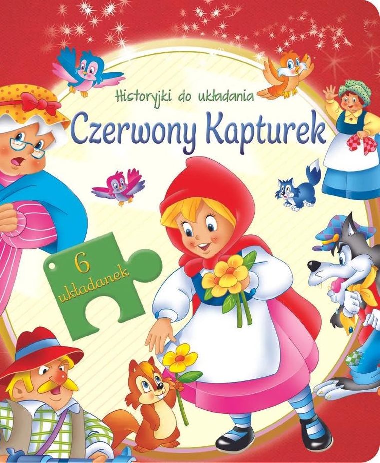 Czerwony Kapturek. Historyjki do układania