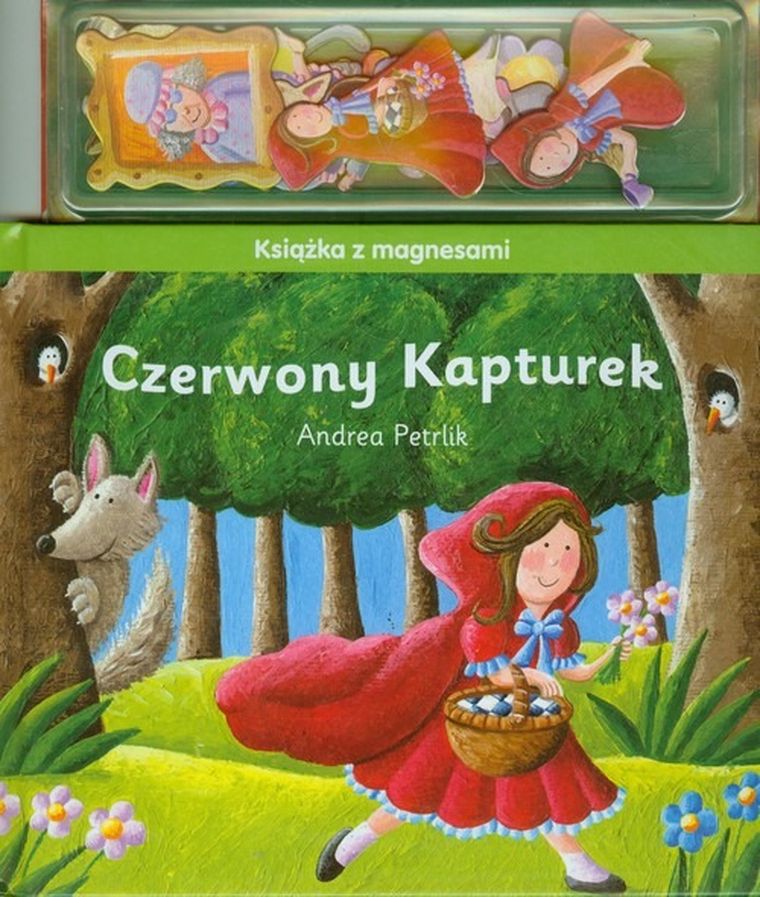 Czerwony Kapturek. Książka z magnesami
