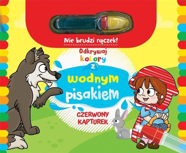 Czerwony. Odkrywaj kolory z wodnym pisakiem