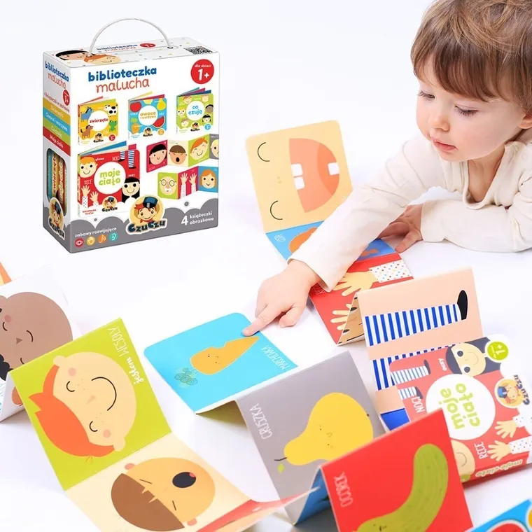 CzuCzu, Biblioteczka malucha, 4 książeczki obrazkowe