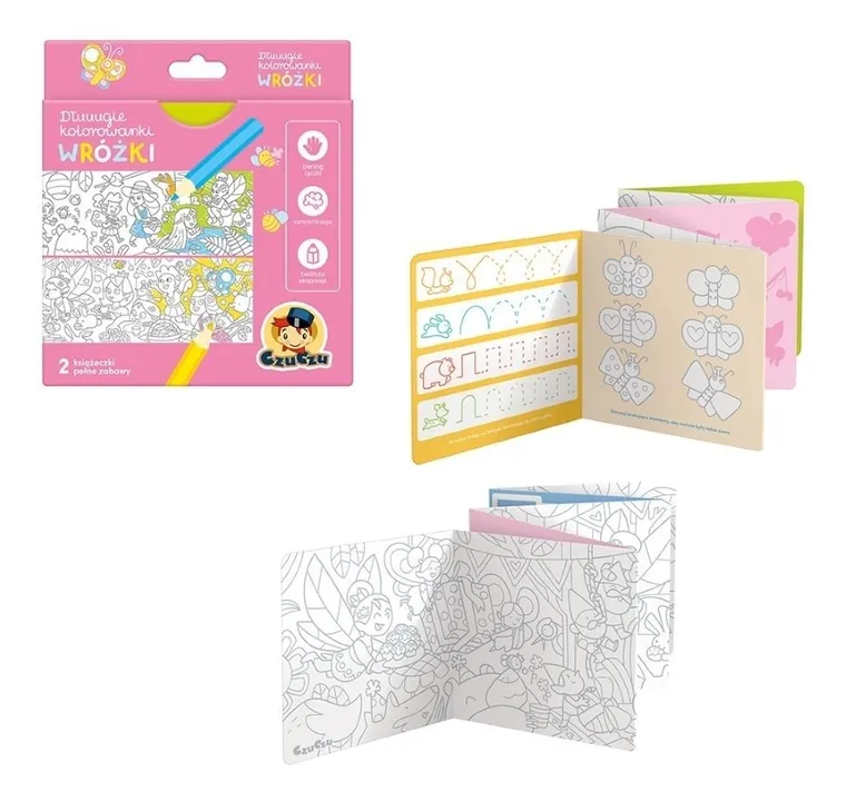 CzuCzu, Dłuuugie kolorowanki, Wróżki