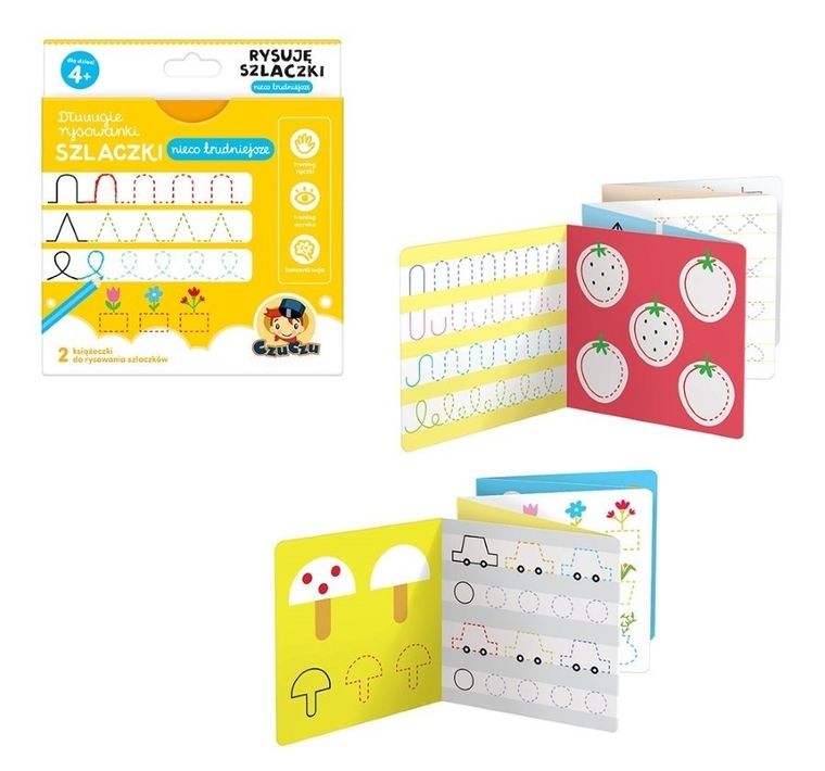 CzuCzu, Dłuuugie rysowanki, Szlaczki, nieco trudniejsze