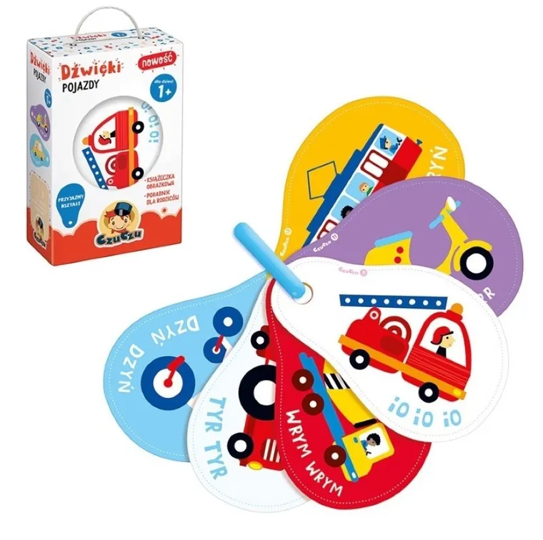 CzuCzu, Dźwięki, pojazdy