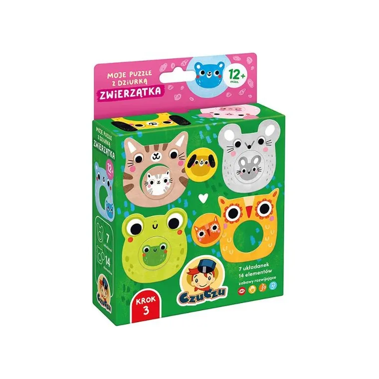 CzuCzu, Moje puzzle z dziurką, Zwierzątka