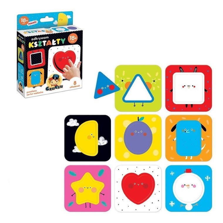 CzuCzu, Odkrywam kształty, puzzlowy sorter malucha
