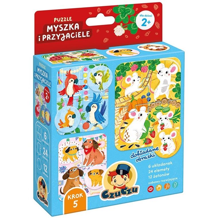 CzuCzu, puzzle, Myszka i przyjaciele