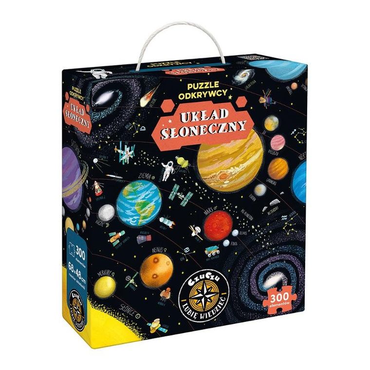 CzuCzu, puzzle odkrywcy, Układ Słoneczny, 300 elementów