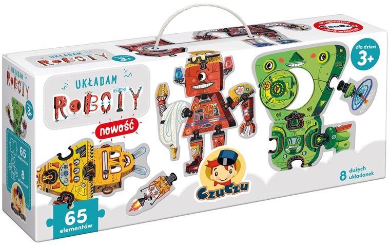 CzuCzu, Układam roboty, puzzle