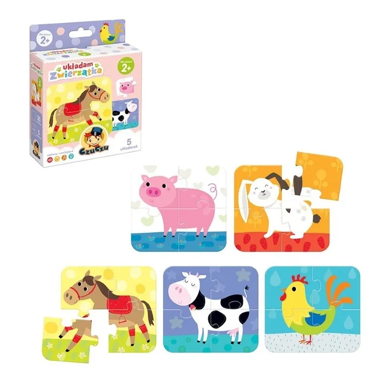 CzuCzu, Układam zwierzątka, puzzle