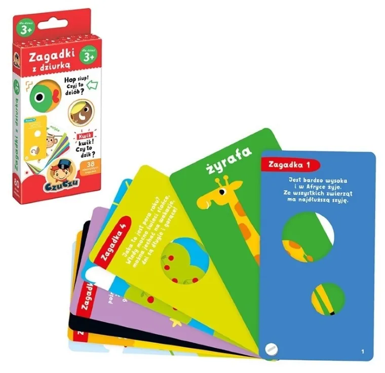 CzuCzu, Zagadki z dziurką dla dzieci 3+