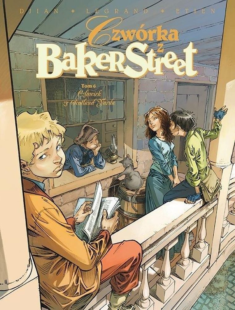 Czwórka z Baker Street. Tom 6. Człowiek ze Scotland